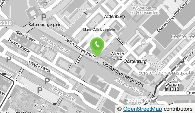 Bekijk kaart van Frank's Smoke House B.V. in Amsterdam