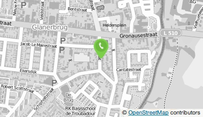 Bekijk kaart van Steakhouse Glanerbrug in Enschede