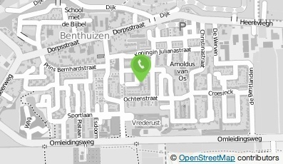 Bekijk kaart van Neusbeer in Benthuizen