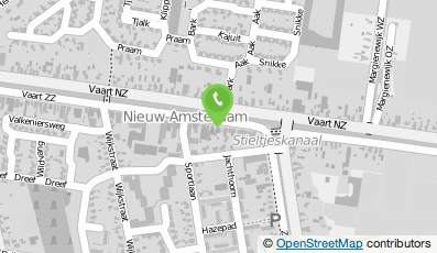 Bekijk kaart van Handelsonderneming R Botter in Nieuw-Amsterdam