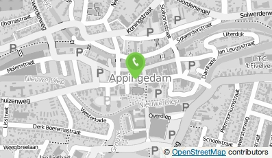 Bekijk kaart van Restaurant Haifa in Appingedam