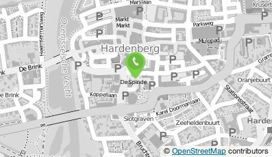 Bekijk kaart van Culinien in Hardenberg