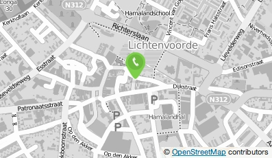 Bekijk kaart van Kapsalon Jansen in Lichtenvoorde