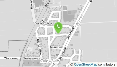 Bekijk kaart van Vakwerkgroningen in Zuidwolde (Groningen)