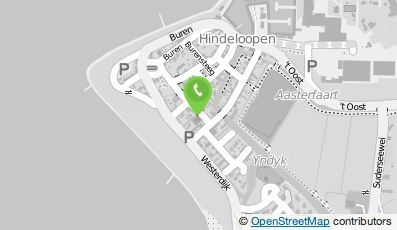 Bekijk kaart van Schaatsmuseum Hindelopen in Hindeloopen