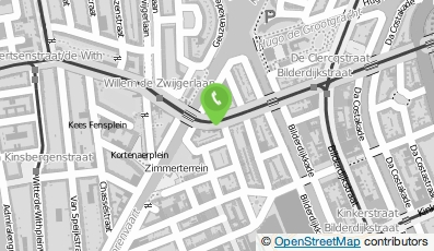 Bekijk kaart van bohemian comedian in Amsterdam