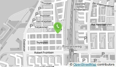 Bekijk kaart van OA Vervoersdiensten in Amsterdam