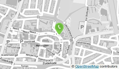 Bekijk kaart van De Zwarte Zwaluw  in Leeuwarden