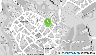 Bekijk kaart van Kinderopvang Joepie de poepie in Hulst