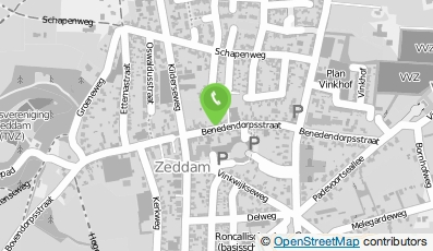 Bekijk kaart van Piet van der Putten architect bna in Zeddam