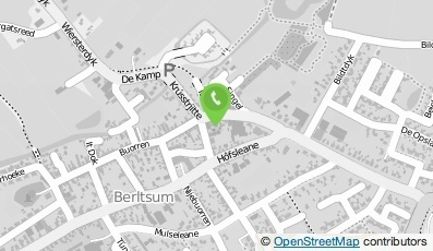 Bekijk kaart van Bouwbedrijf A.J. van Dokkumburg V.O.F. in Berltsum