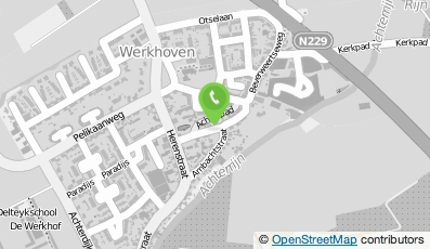 Bekijk kaart van Café 't Hart van Werkhoven in Werkhoven