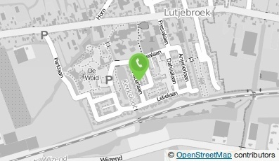 Bekijk kaart van Klusafbouwbedrijf CBD  in Lutjebroek