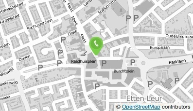 Bekijk kaart van Shopaholics in Etten-Leur