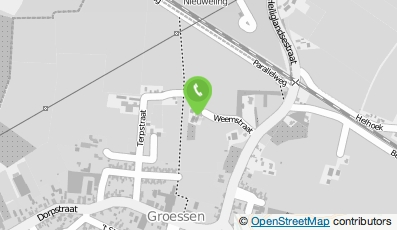 Bekijk kaart van Veehouderij Smits Diesfeldt in Groessen