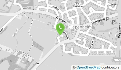Bekijk kaart van Atelier Jan Bruinink in Diepenheim