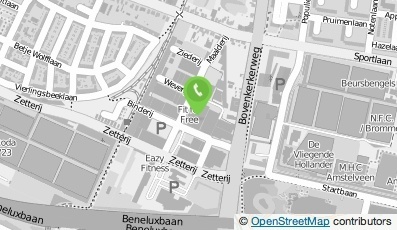 Bekijk kaart van Fit For Free Amstelveen in Amstelveen