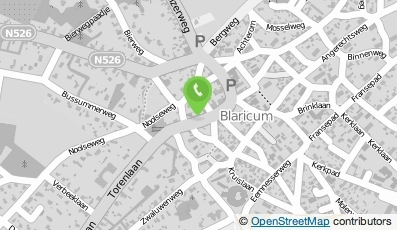 Bekijk kaart van Reisbureau YourTravel Blaricum in Blaricum