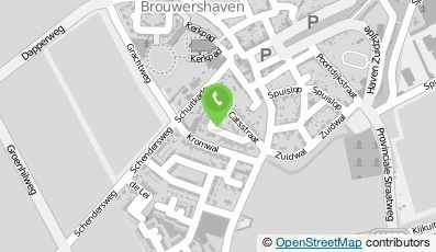 Bekijk kaart van Pedi Care Schouwen-Duiveland in Brouwershaven