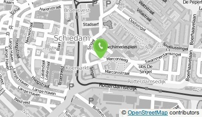 Bekijk kaart van Faria's Footcare in Schiedam