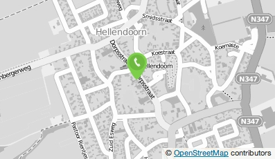 Bekijk kaart van Kapsalon Nienke in Hellendoorn