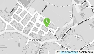 Bekijk kaart van Op Koerz in Vlierden