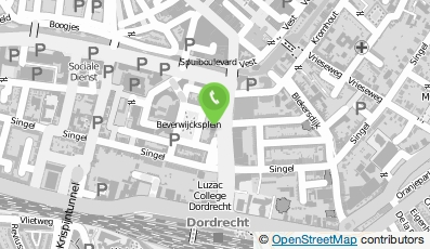 Bekijk kaart van Innercity Hotel in Dordrecht