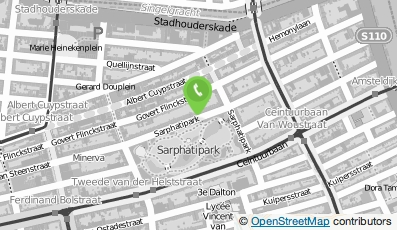 Bekijk kaart van Coöperatie House of Journalism UA in Amsterdam