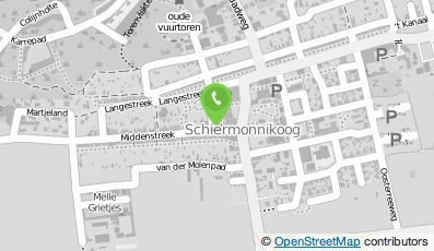 Bekijk kaart van Boersma's Appartementen in Schiermonnikoog