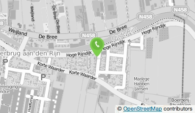 Bekijk kaart van B & B Lijmwerken in Nieuwerbrug aan den Rijn
