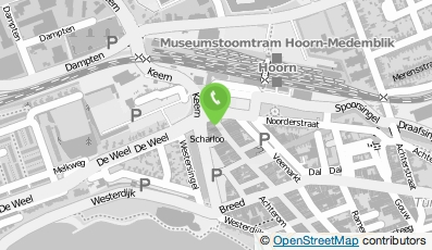 Bekijk kaart van Bij Meta eten&drinken in Hoorn (Noord-Holland)
