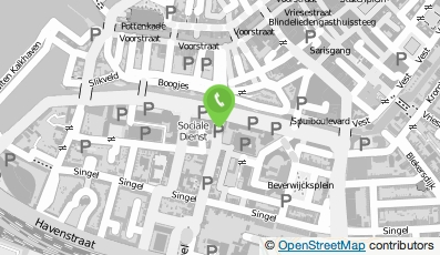 Bekijk kaart van Tabak & Lectuurshop Spuiweg in Dordrecht