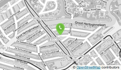Bekijk kaart van Lutz Real Estate B.V. in Den Haag