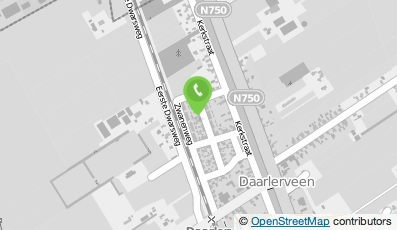 Bekijk kaart van Kunstbloemen en naaldhakken in Daarlerveen