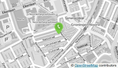 Bekijk kaart van The Salesmachine in Groningen