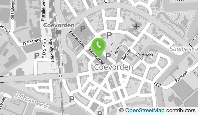 Bekijk kaart van Stegeman Optiek & Optometrie B.V. in Coevorden