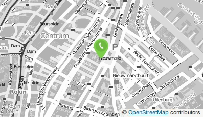 Bekijk kaart van Restaurant Down Town Burgers in Amsterdam