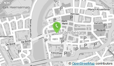 Bekijk kaart van Cafe-Bar De Buurman, V.O.F.Dilmec in Hardenberg