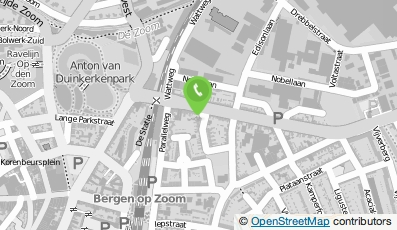 Bekijk kaart van Voetverzorgingspraktijk Pedicurosa in Bergen op Zoom