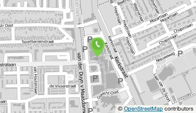 Bekijk kaart van schoenmakerij koers in Hoogezand
