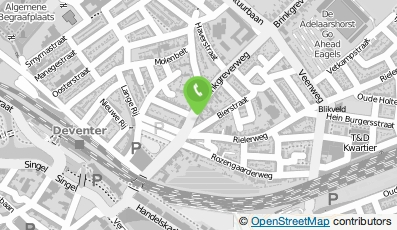 Bekijk kaart van Domino's Pizza Deventer in Deventer