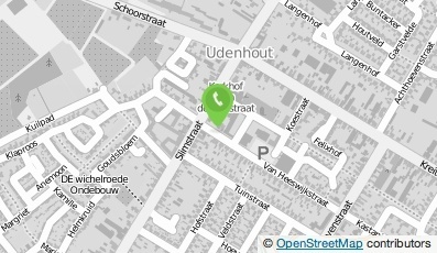 Bekijk kaart van ASVZ locatie Dagbested. Van Heeswijkstraat in Udenhout