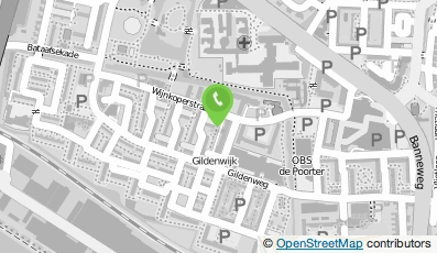 Bekijk kaart van ASVZ locatie Twijnderstraat (dagbesteding kringloopwinkel) in Gorinchem