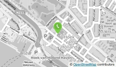 Bekijk kaart van Restaurant L'AMERICAIN in Hoek Van Holland