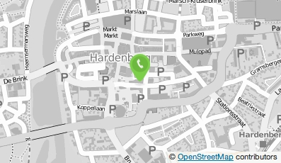 Bekijk kaart van J.R. Hofman Beheer en Invest B.V. in Hardenberg