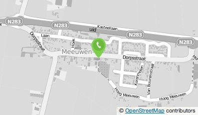 Bekijk kaart van Autobedrijf Bouman in Meeuwen
