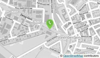 Bekijk kaart van motorshop POC in Steenbergen (Noord-Brabant)