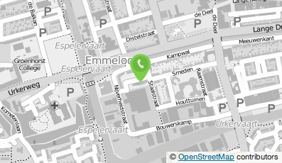 Bekijk kaart van verginie afbouw in Emmeloord