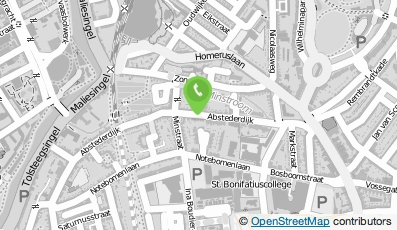 Bekijk kaart van Hron Petit Restaurant in Utrecht