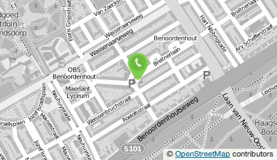 Bekijk kaart van Brasserie Quartier B.V. in Den Haag